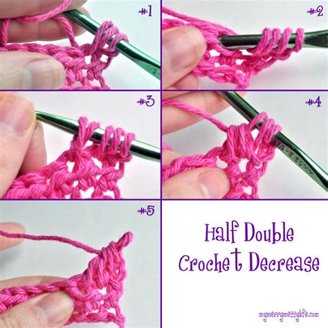 Decreasing Half Double Crochet