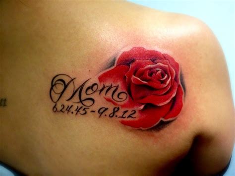 Dedication Tattoos For Mom