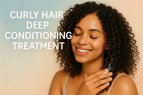 Deep Conditioning is Key for Curly Natural Hair