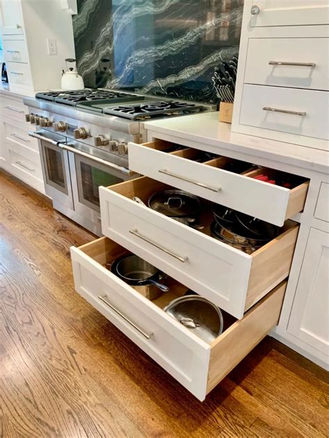 Deep Kitchen Drawers Vs Cabinets
