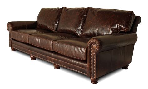 Deep Leather Sofa