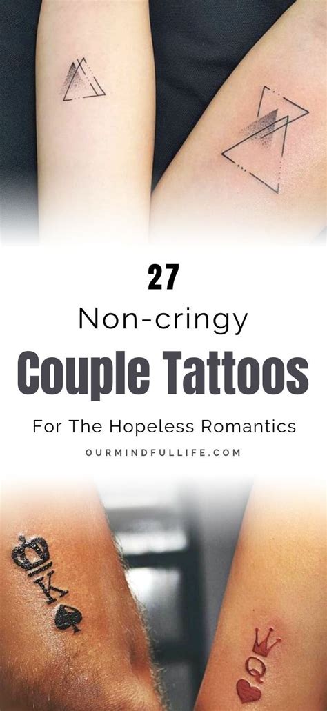 Deep Meaning Small Matching Tattoos For Married Couples