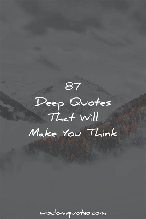 Deep Meaningful Short Inspirational Quotes