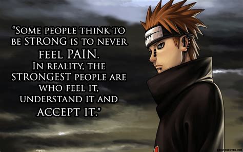 Deep Naruto Pain Quotes