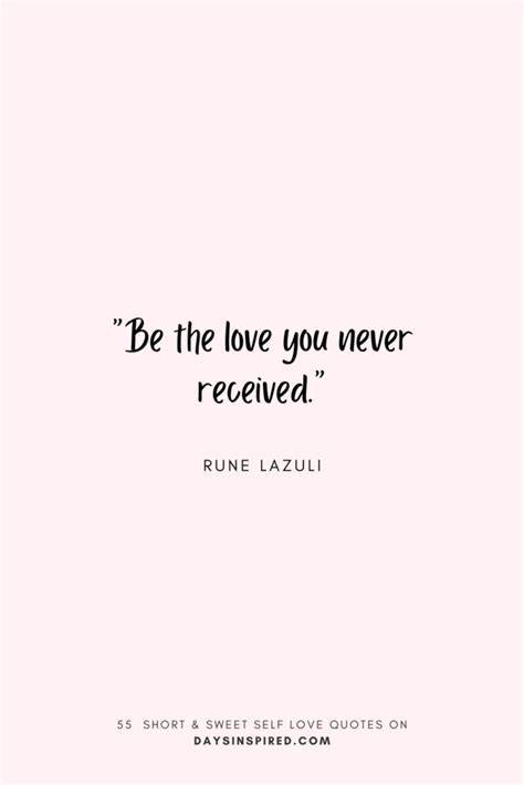 Deep Short Quotes About Self Love