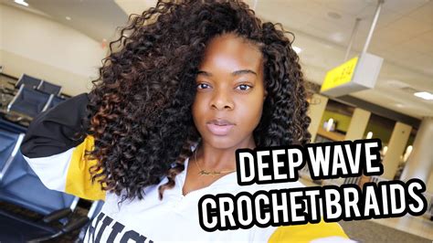 Deep Wave Crochet Hair Styles
