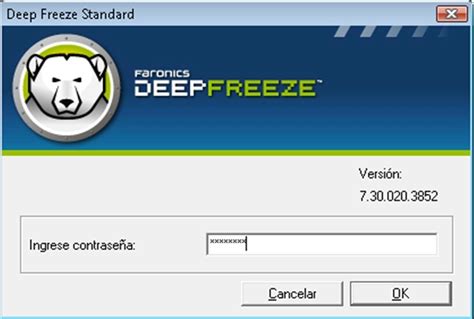 Deep freeze