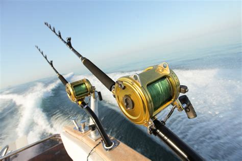 Deep-Sea Fishing Rods and Reels