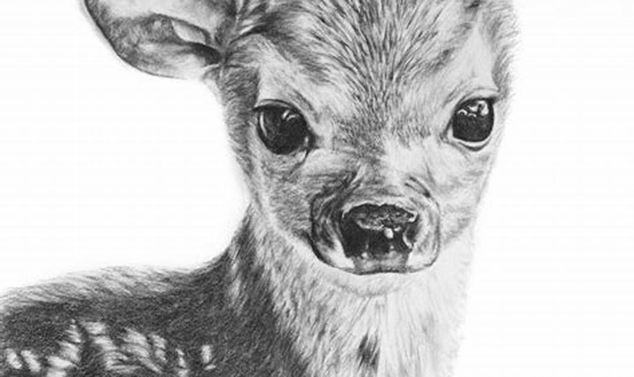 Deer Pencil Art: Capturing the Grace and Beauty of Nature