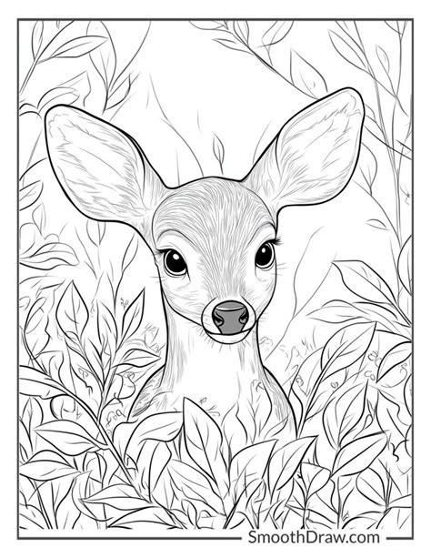 Deer Coloring Pages To Print