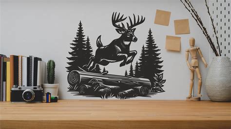 Download Deer Commercial Use DXF Files