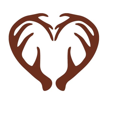 Create Stunning Handmade Crafts with Our Deer Heart SVG!