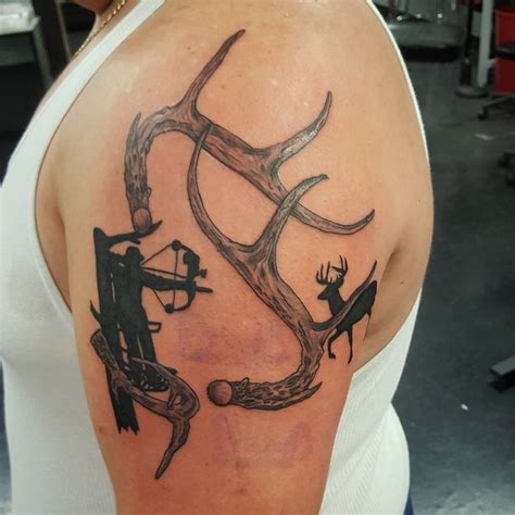 70 Hunting Tattoos For Men Skills Of War In Times Of Peace