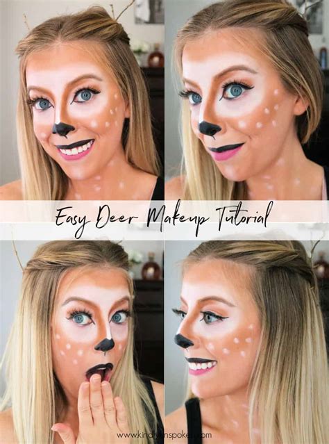 Deer Makeup Steps