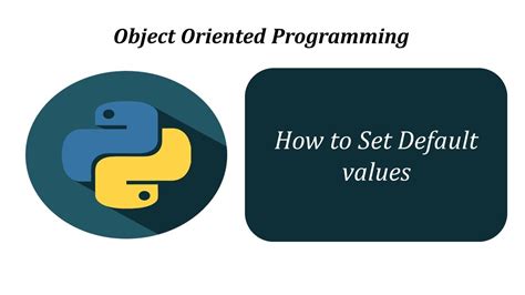 Default Variable Value In Python: A Simple Guide
