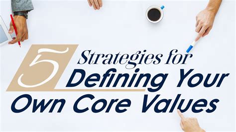 Defining Your Core Values (The Blueprint)