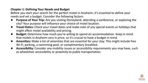 Defining Your Needs and Budget