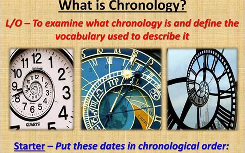How to Pronounce Chronology: A Comprehensive Guide