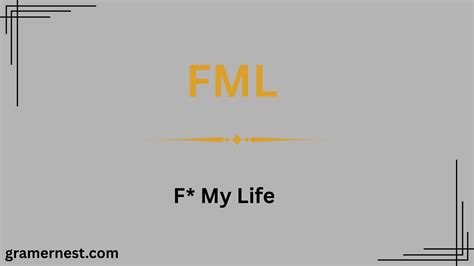 Definition FML