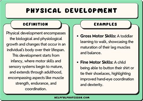Embark on a Journey of Growth: Unlocking the Definition for Physical Development