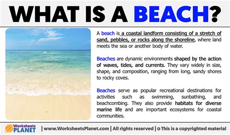 Unraveling the Mystique of Coastal Paradise: Decoding the Definition of a Beach