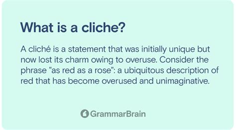 Unpacking Cliches: Understanding the True Meaning in 10 Words