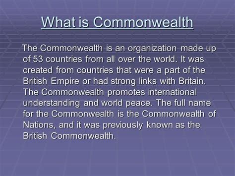Unlocking the Mysteries of Commonwealth: A Comprehensive Definition and Exploration