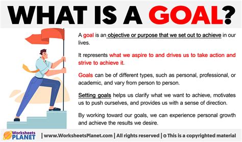Unlocking the Power of Success: Unraveling the Definition of a Goal