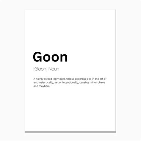 Understanding The Meaning And Role Of A Goon