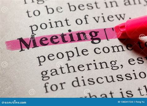 Unlocking Clarification Chronicles: The Ultimate Definition Of A Meeting
