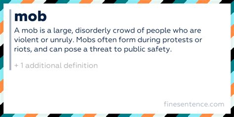 Unveiling the Meaning and Essence of a Mob - Decoding the Definition in Detail