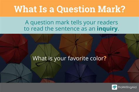 What is a Question Mark? A Guide to Punctuation
