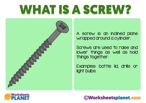 The Ingenious Invention Unraveled: Decoding the Definition of a Screw - An Insightful Insight into One of the World's Most Captivating Creations!