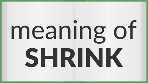 Decoding the enigmatic role of a Shrink: Understanding the Definition and Significance of a Mental Health Professional
