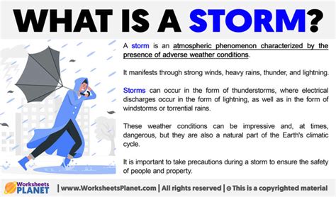 Unveiling the Fury of Nature: A Comprehensive Definition of a Storm