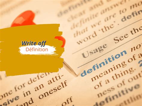 Understanding Write Offs: A Comprehensive Definition