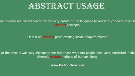 The Elusive Art of Language: A Captivating Definition of Abstract Language