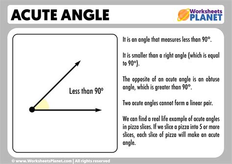 Unlocking the Mystery of Acute Angles: A Comprehensive Definition and Understanding