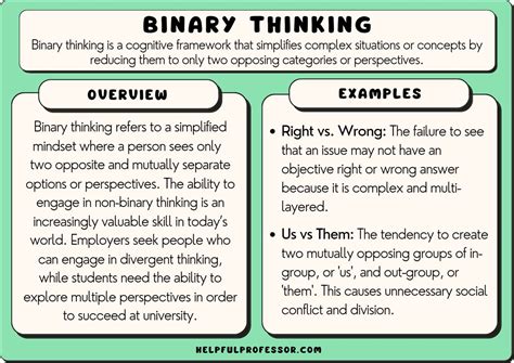 Breaking the Binary Barrier: A Definitive Guide to Understanding Binary Thinking