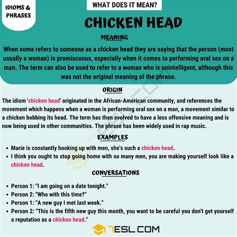 Unpacking the Meaning of Chicken Head: A Comprehensive Definition