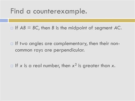 Discovering the Elegance of Geometry: Unveiling the Definition of Counterexample and its Significance.