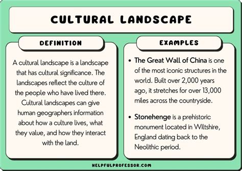 Unveiling the Marvels of Cultural Landscape: A Comprehensive Guide to its Definition and Significance