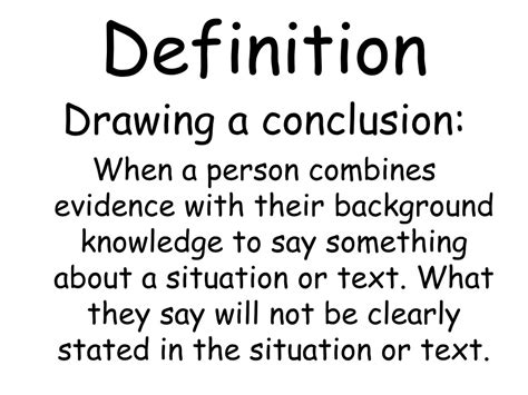 The Art of Inference: Unpacking the Meaning Behind Drawing Conclusions