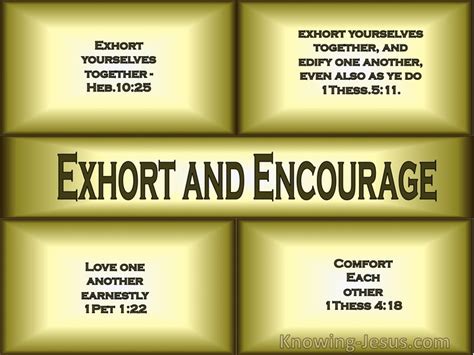 Unleashing the Power of Biblical Exhortation: An In-Depth Definition of Exhort in Scripture