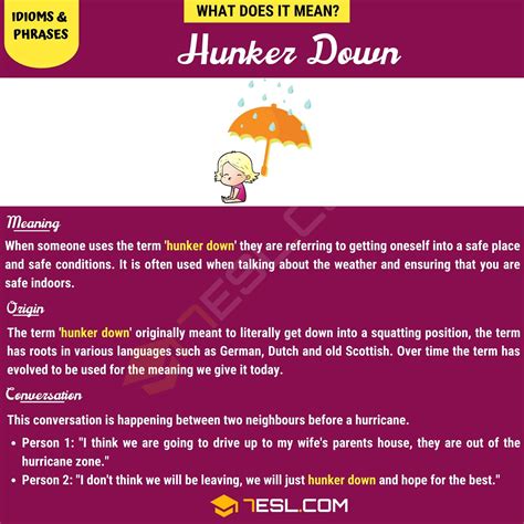 Surviving the Storm: Discovering the Definition and Benefits of Hunkering Down