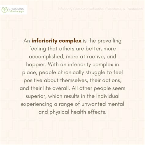 Understanding Inferiority Complex: Definition, Causes and Symptoms