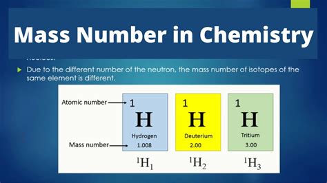 Unveiling the Mystery of Matter: Understanding the Definition of Mass Number