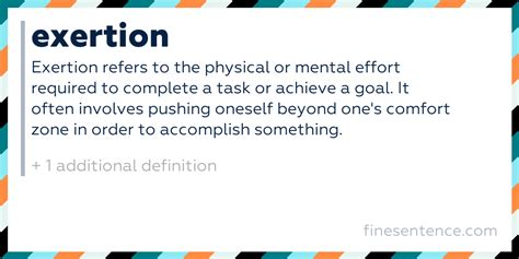 Unleashing the Power Within: Uncovering the Definition and Benefits of Physical Exertion