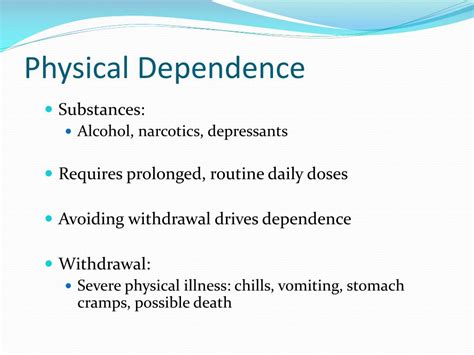 The Science Behind Addiction: Understanding the Complexities of Physiological Dependence