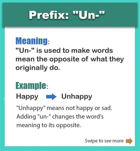 The Ultimate Guide to Understanding the Definition of Un- as a Powerful Prefix